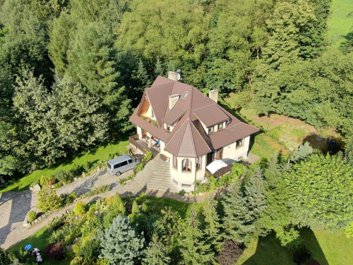 Domek Nad Rzeka Brenna Buitenkant foto